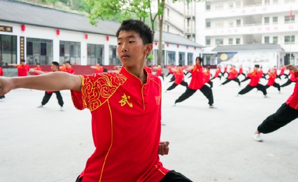 精武武校训练日常