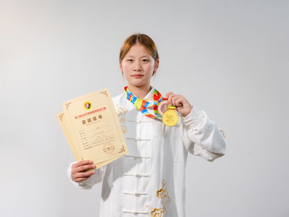 女子八卦掌一等奖·黄为妤