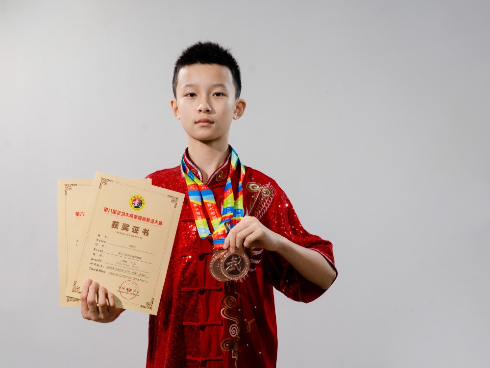 男子传统器械三等奖·洪振天