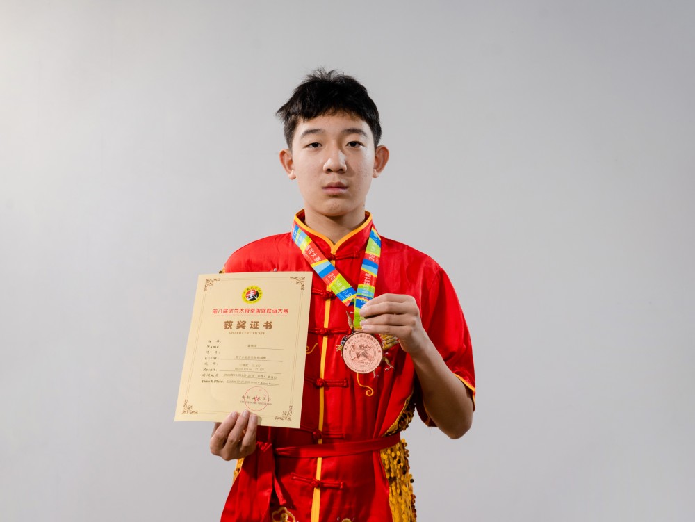 男子其他传统器械三等奖·蒙晓龙